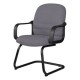 Silla Visita con Brazos Tamayo 4003 Tela Adison Color Plata