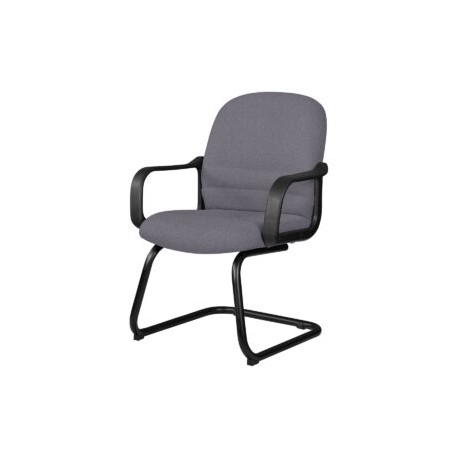 Silla Visita con Brazos Tamayo 4003 Tela Adison Color Plata