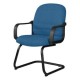 Silla Visita con Brazos Tamayo 4003 Tela Stella Color Azul