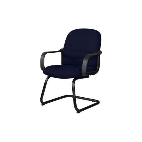 Silla Visita con Brazos Tamayo 4003 Tela Stella Color Marino