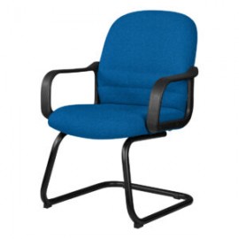Silla Visita con Brazos Tamayo 4003 Tela Stella Color Pizarra