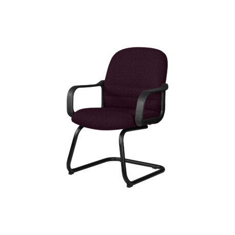 Silla Visita con Brazos Tamayo 4003 Tela Stella Color Violeta