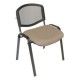 Silla Visita s/b Respaldo Mesh Tela Adison Color Mist