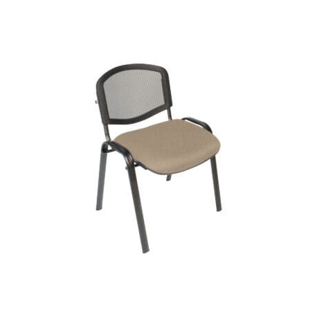 Silla Visita s/b Respaldo Mesh Tela Adison Color Mist