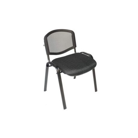 Silla Visita s/b Respaldo Mesh Tela Stanley Color Marino