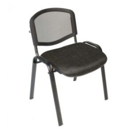 Silla Visita s/b Respaldo Mesh Tela Stanley Color Oxford