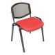 Silla Visita s/b Respaldo Mesh Tela Stella Color Coral