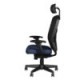 Silla Visita s/b Respaldo Mesh Tela Stella Color negro