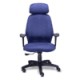 Silla Visita s/b Respaldo Mesh Tela Stella Color Plumbago
