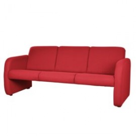Sofa? Tenerife de 3 plazas, en Tela color Rojo