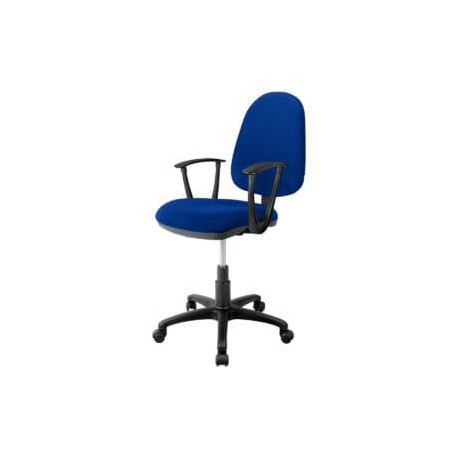 Silla Operativa con Brazos Clasica 1512 Tela Mini Electrico