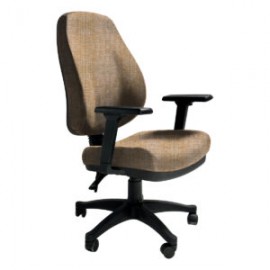 Silla Operativa Poliuretano Inyectado Confort II Adison Color Camello