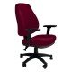 Silla Operativa Poliuretano Inyectado Confort II Adison Color Turqueza
