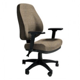 Silla Operativa Poliuretano Inyectado Confort II Tela Adison Color Mist
