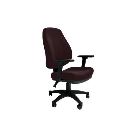 Silla Operativa Poliuretano Inyectado Confort II Tela Mini Color Grafito
