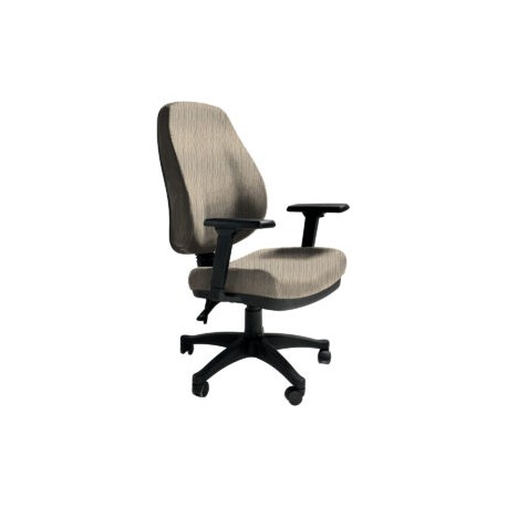 Silla Operativa Poliuretano Inyectado Confort II Tela Stanley Color Oro