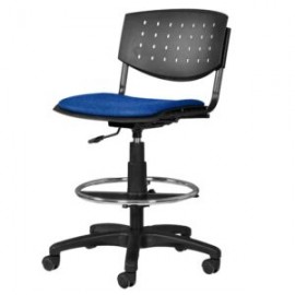 Silla Cajero Brecia Tela Mini Electrico