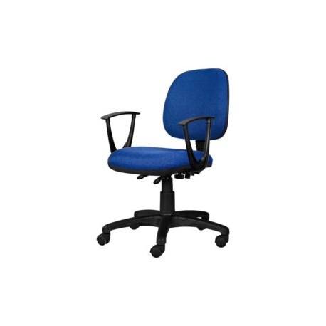 Silla Operativa con Brazos Tiempo 3502 Tela Mini Electrico