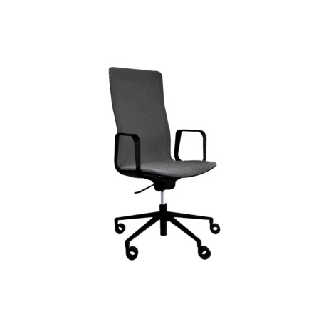 Silla Ejecutiva RAIL Asiento y Respaldo en Mesh Negro