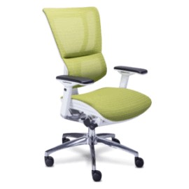 Silla Ejecutiva Staff Asiento y Respaldo en Mesh Verde