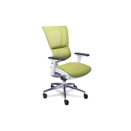 Silla Ejecutiva Staff Asiento y Respaldo en Mesh Verde