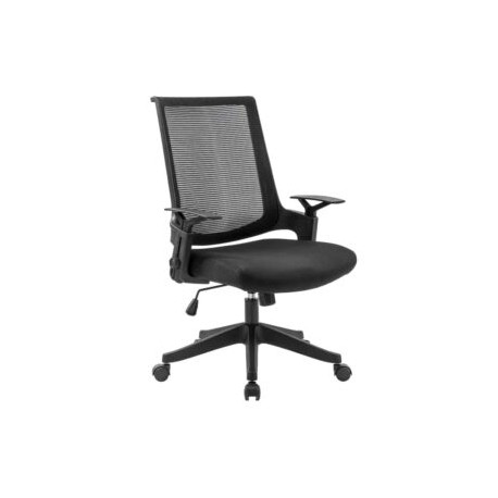 Silla Operativa H2 Mesh y Tela Negro