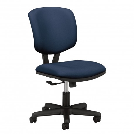 Silla Semi Ejecutiva BM-1920 Asiento y Respaldo en Naranja, Estructura Cromada