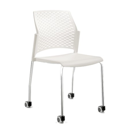 Silla Ejecutiva BM-4000 Asiento y Respaldo en Vinipiel Gris