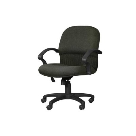 Silla Semi Ejecutiva Etna Tela Mini Negro