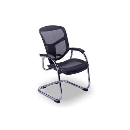 Silla de Visita RM-9005 asiento y Respaldo en Mesh Negro